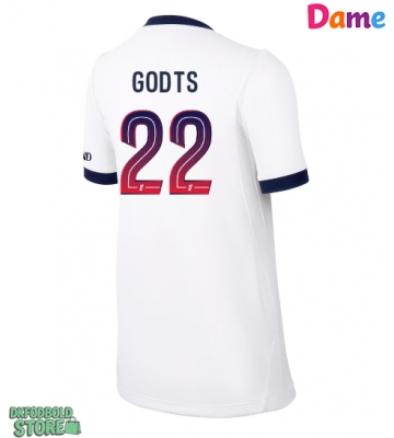 Paris Saint-Germain Mika Godts #22 Replika Udebanetrøje Dame 2026-27 Kortærmet